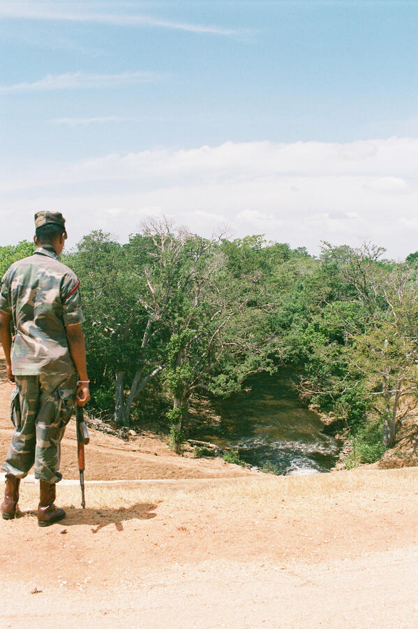 "On Duty" - Lunugamvehera, Sri Lanka