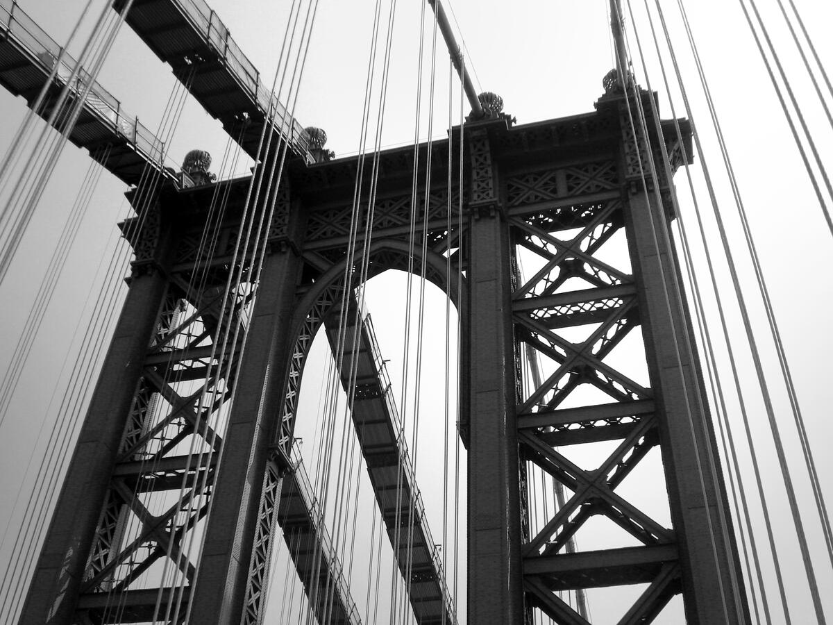 "Manhattan Connections" - Manhattan Bridge, New York City, USA