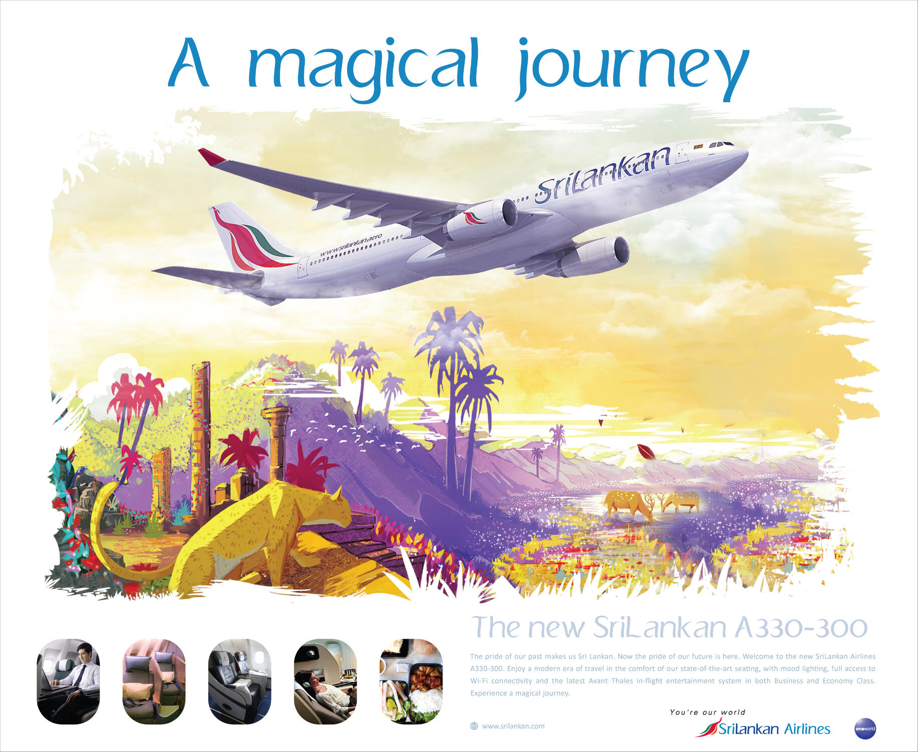Key Visual: &quot;Magical&quot; - SriLankan Airlines, A330 Launch (Pitch)