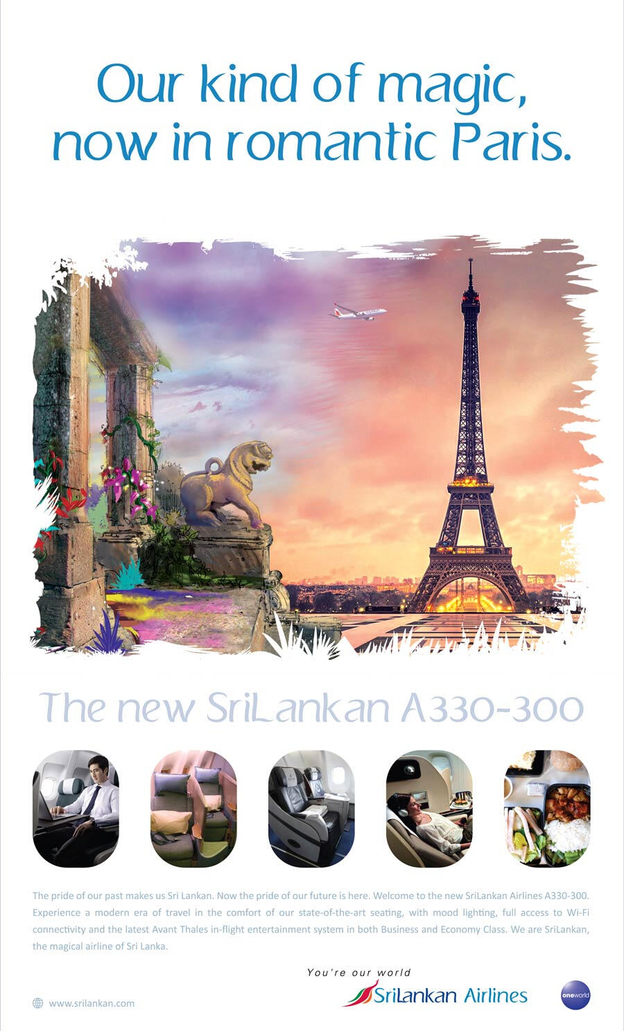Press 4: &quot;Magical&quot; - SriLankan Airlines, A330 Launch (Pitch)