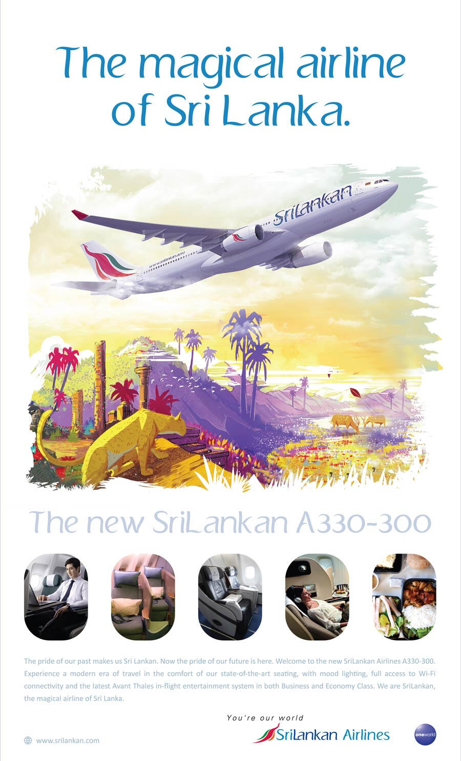 Press 1: "Magical" - SriLankan Airlines, A330 Launch (Pitch)