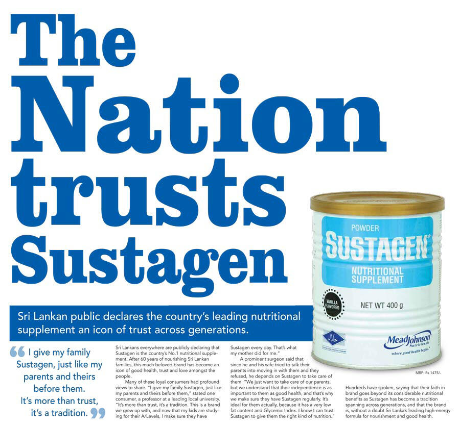 "The Nation" - Sustagen, "Made the Headlines" campaign