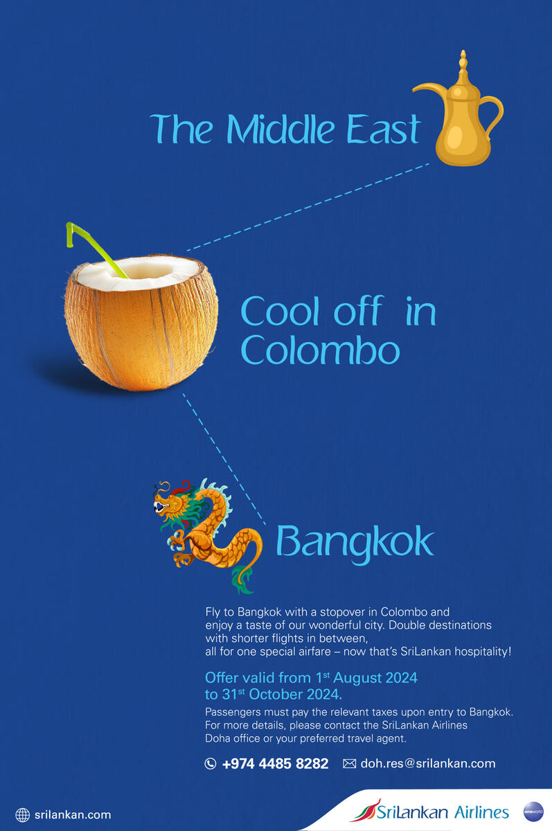 &quot;Thambili&quot; - SriLankan Airlines, Bangkok via Colombo digital campaign