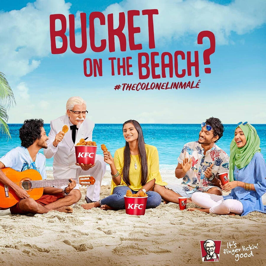 “The Colonel in Malé” - KFC Maldives Launch - Tactical
