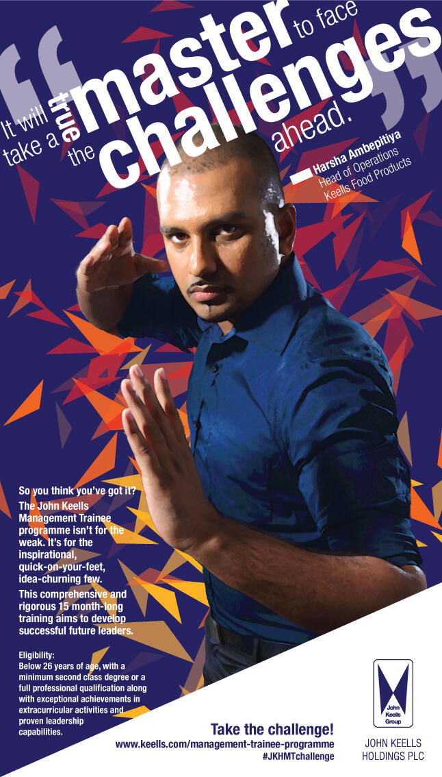 &quot;A true master&quot; - John Keells Holdings - Management Trainee Programme