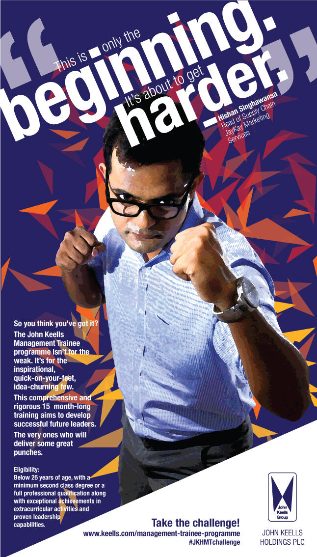 &quot;Only the beginning&quot; - John Keells Holdings - Management Trainee Programme