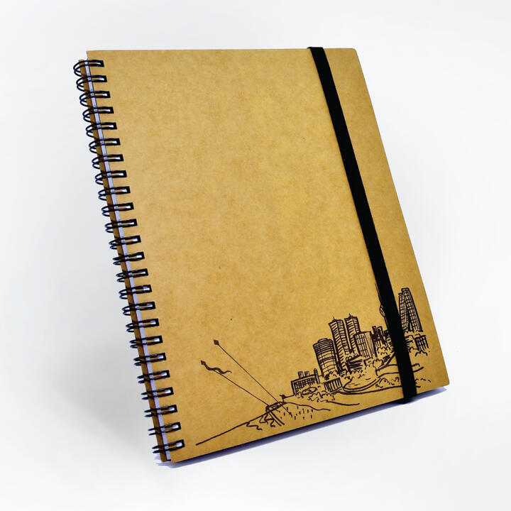 The Doodlz Collection - Colombo Skyline Divider Notebook