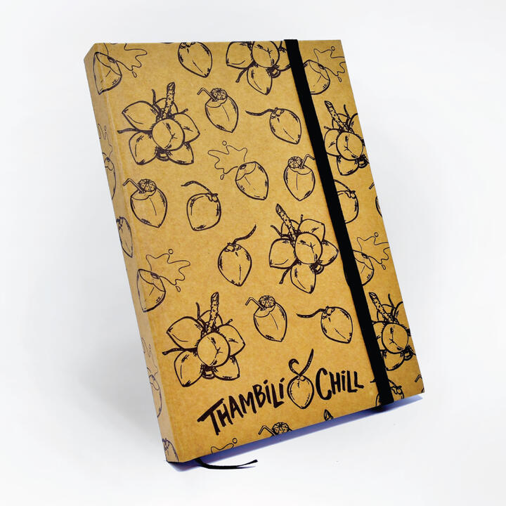 The Doodlz Collection - Thambili &amp; Chill Hardcover Notebook